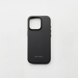 Picture of Pitaka Ultra-Slim Case for iPhone 16 Pro Max 600D Black/Grey (Twill)