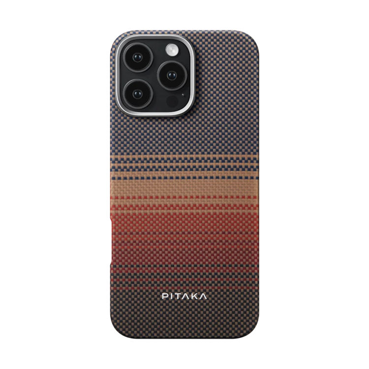 Picture of Pitaka  Sunset Moonrise Tactile Woven Case for iPhone 16 Pro Max