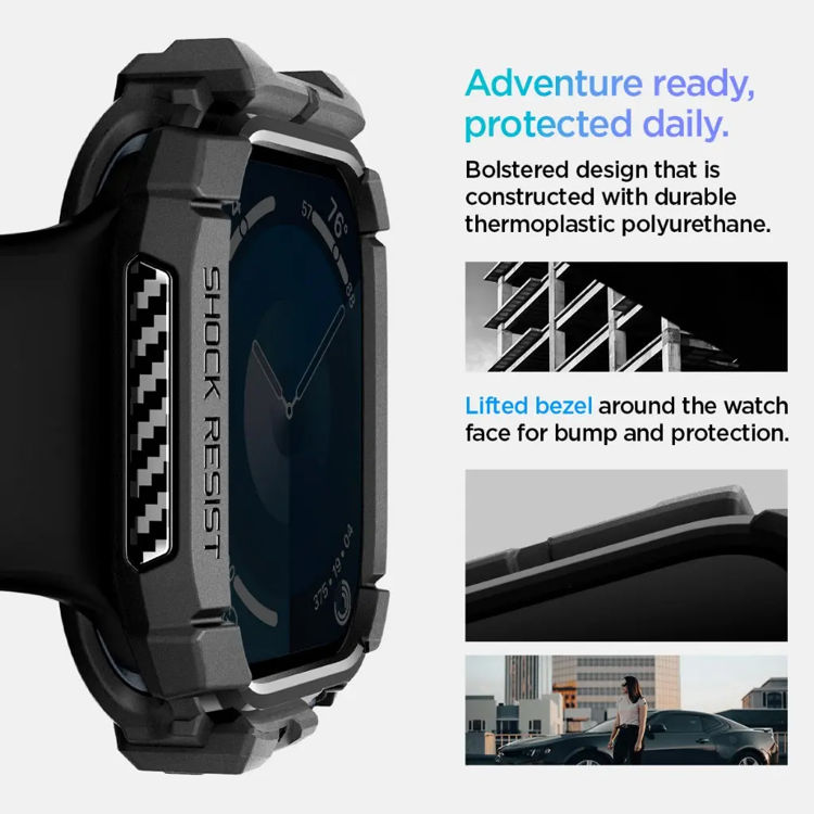 Picture of Spigen Apple Watch Case Series 10 (42mm) Rugged Armor