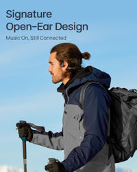 Picture of Shokz Open Run Pro 2 Bluetooth Wireless Headphones - Black