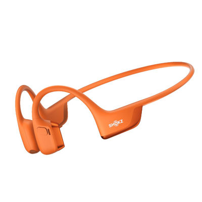 Show details for Shokz Open Run Pro 2 Bluetooth Wireless Headphones - Orange Picture of Shokz Open Run Pro 2 Bluetooth Wireless Headphones - Orange