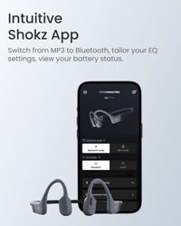 Picture of Shokz OpenSwim Pro Wireless Bluetooth Headphones - Grey