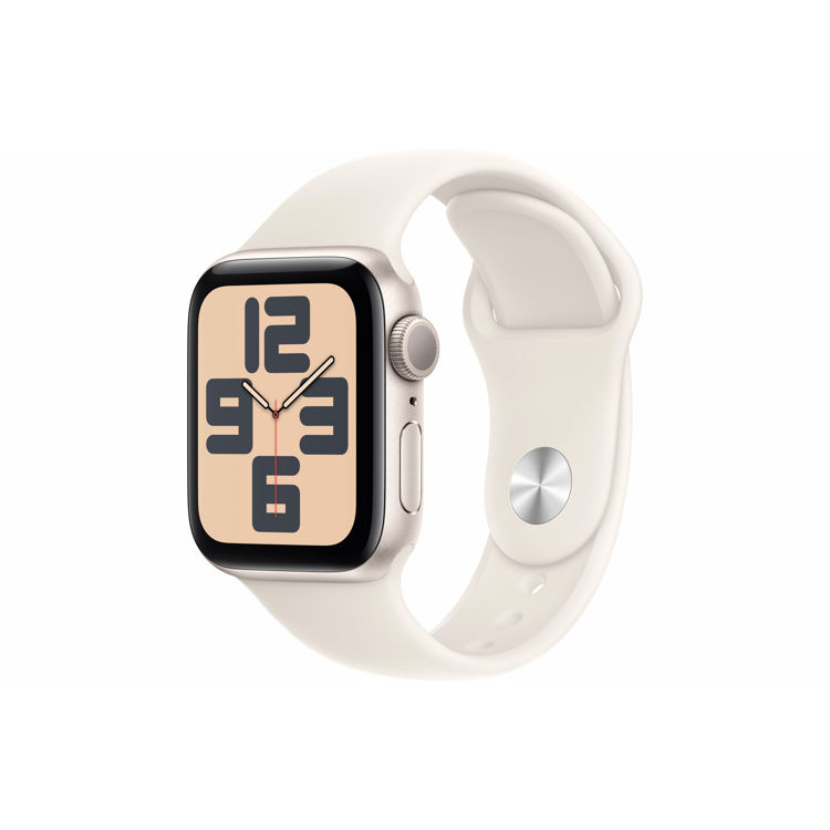 Picture of Apple Watch SE GPS 40MM Starlight Aluminium Case with Starlight Sport Band - M/L