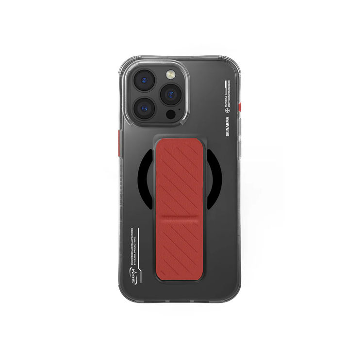 Picture of Skinarma Axon iPhone 16 Pro Max Magsafe Grip Case - Black