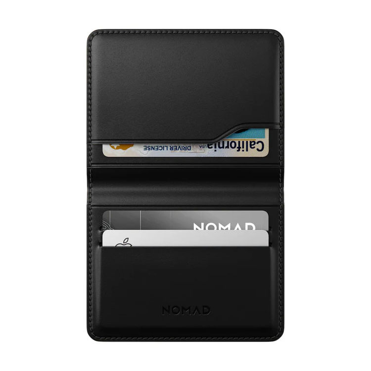 Picture of Nomad Leather Card Wallter Plus _ Black