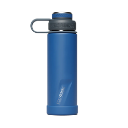 Picture of Ecovessel BOULDER - TriMax Insulated Water Bottle w- Strainer 20oz - 600ml Nightfall Navy