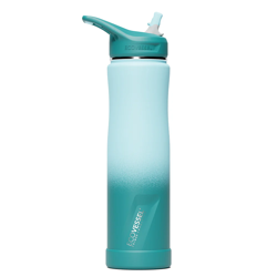 Picture of Ecovessel The SUMMIT - TriMax Insulated Water Bottle w- Straw 24oz - 700ml Forest Horizon