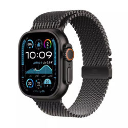 Picture of Apple Watch ultra 2 GPS+ Cellular 49mm Black Titanium with Black Titanium Milanese Loop