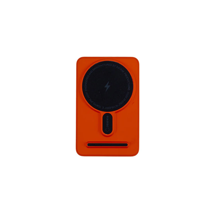 Picture of SKINARMA SPUNK magnetic Grip STAND Power Bank 5000 mAH – Orange Red