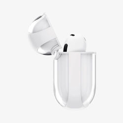 Picture of Spigen AirPods 4 Case Ultra Hybrid Crystal Clear