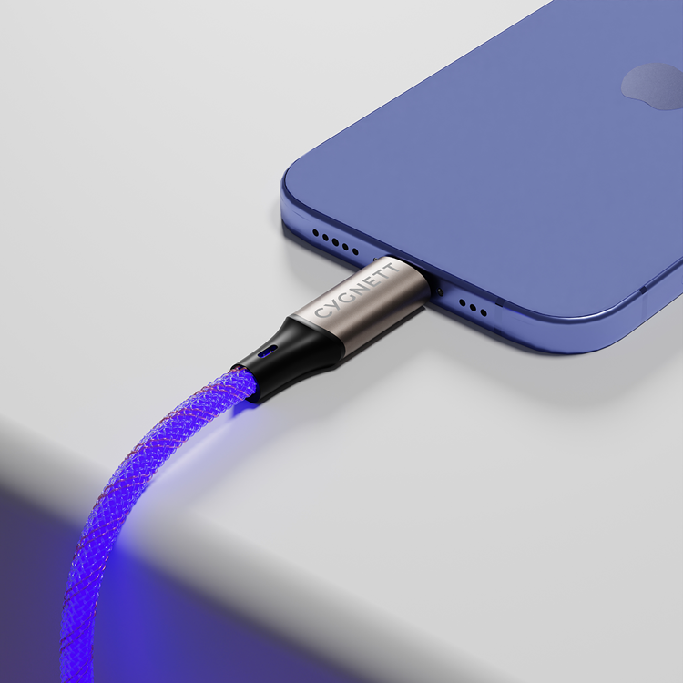 Picture of Cygnett Illuminate USB-C to USB-C Light Up Cable 1.2m