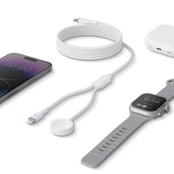 Picture of Bazic Gocharge Deuce Cable USB-C To Lightning With Watch Charger 1.8M