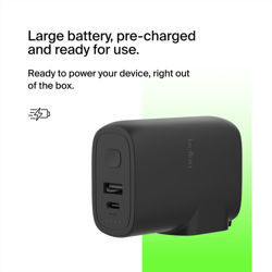 Picture of BoostCharge Hybrid Wall Charger 25W + Power Bank 5K + Travel Adapter Kit