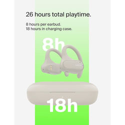 Picture of Belkin Soundform Clearfit Open-Ear Wireless Earbuds -White