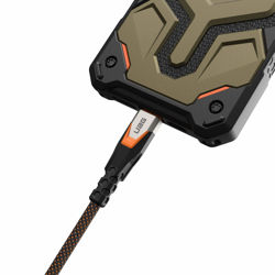 Picture of UAG Urban Armor Gear SRGE Rugged USB 3.2| USB-C to USB-C | 240W | black/orange