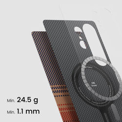 Picture of Pitaka Tactile Woven Case for Samsung Galaxy S25 Ultra - Sunset