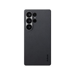 Picture of PITAKA Ultra-Slim Case - Black/Grey Twill - Galaxy S25 Ultra