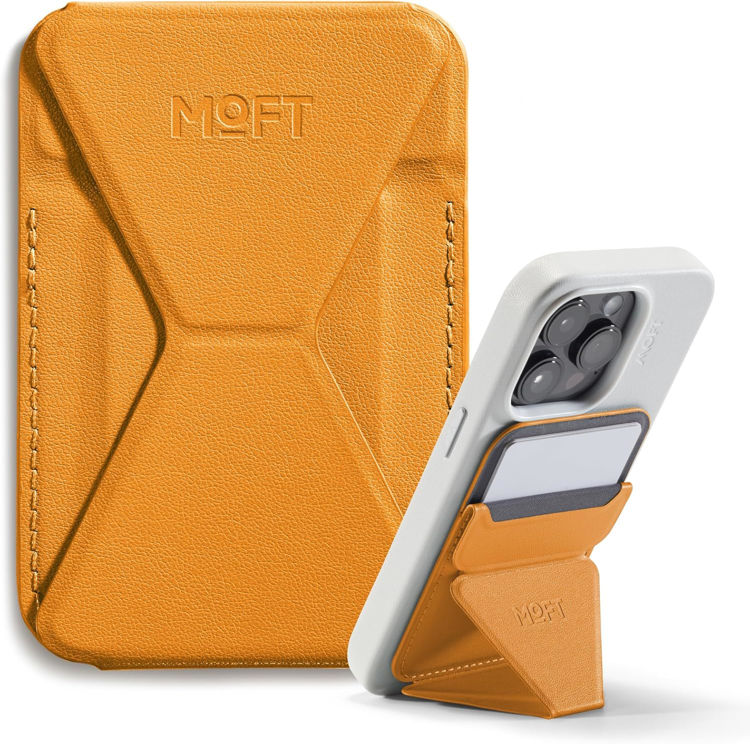 Picture of MOFT SNAP PHONE STAND & WALLET - Orange