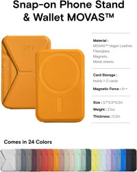 Picture of MOFT SNAP PHONE STAND & WALLET - Orange