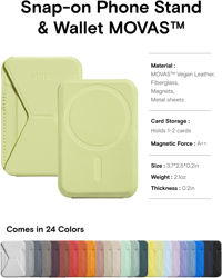 Picture of MOFT SNAP PHONE STAND & WALLET - Soft Avocado