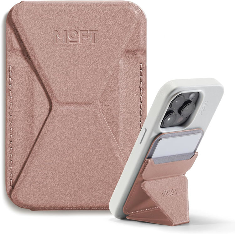 Picture of MOFT SNAP PHONE STAND & WALLET - Nude