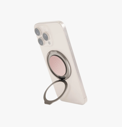 Picture of UNIQ GRIPFIT CLASSIC 360 MAGNETIC MOUNT & KICKSTAND - BLUSH PINK (BLUSH PINK)