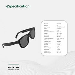 Picture of Green Lion Sydney Smart Glasses Black