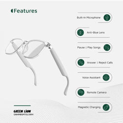 Picture of Green Lion Hamburg Smart Glasses White 