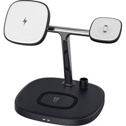Picture of WiWU Wi-W032 Magnetic Cableless 4 in 1 Charger - Black