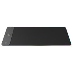 Picture of Porodo Gaming RGB Gaming Mouse Pad With 15W Fast Wireless Charger