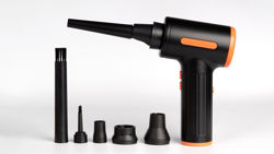 Picture of Porodo Triple Speed Portable Air Duster with 4* Nozzles - Black