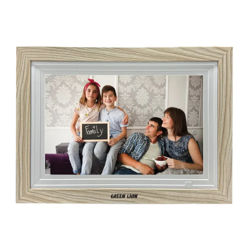 Picture of Green Lion Digital Picture Frame Touch Screen Display 10.1 Inch - Wooden