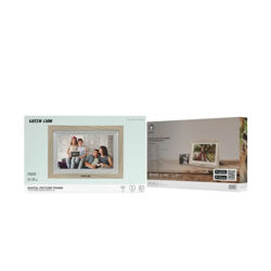 Picture of Green Lion Digital Picture Frame Touch Screen Display 10.1 Inch - Wooden