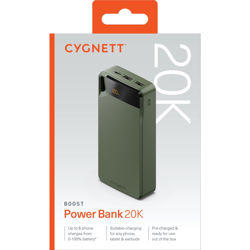 Picture of Cygnett Boost 4 20,000 mAh Powerbank Green