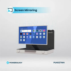 Picture of POWEROLOGY UHD ANDROID 27" TABLET 8GB|128GB, WHITE
