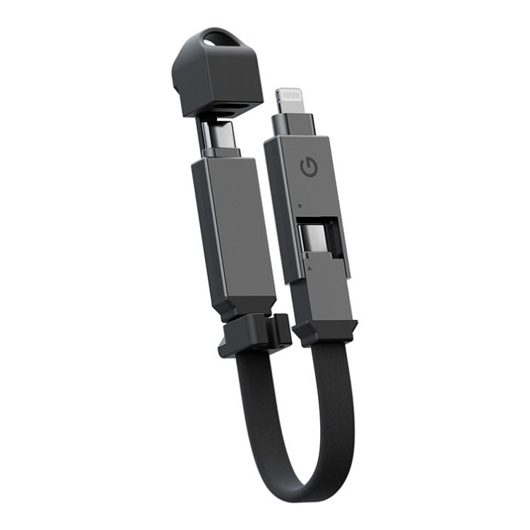 Picture of Energea Cable Sheath 2-in-1 USB-C to C+Lighning MFI 60W 480 Mbps Gun 15cm