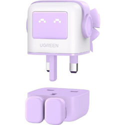 Picture of Ugreen Nexode RG 65W 3-Port Robot Gan Fast Charger - Purple