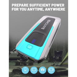 Picture of RAVPower 3-in-1 Jump Starter with 16000mAh Power Bank And LED Flashlight