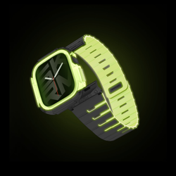Picture of SKINARMA STRAP+ CASE FOR APPLE WATCH 42 MM GEMINI NITEGLOW SET