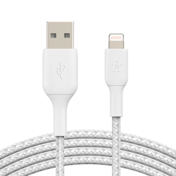 Picture of Belkin BoostCharge 2m Braided Lightning to USB-A Cable - Black