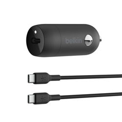 Picture of Belkin USB-C Car Charger with USB-C Cable (30W)