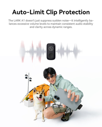 Picture of Hollyland LARK A1 Combo 2-Person Wireless Microphone