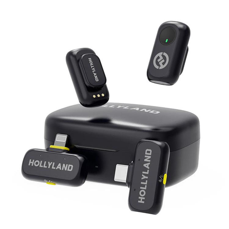 Picture of Hollyland LARK A1 Combo 2-Person Wireless Microphone