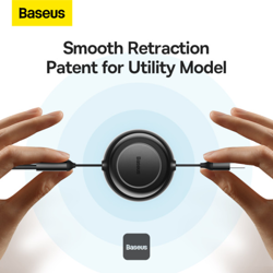 Picture of Baseus Bright Mirror 2 Series Retractable Cable | 3 in 1 Fast Charging Data Cable