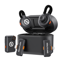 Picture of Hollyland LARK M2S Ultimate Combo 2-Person Wireless Microphone System for Cameras and Mobile Devices