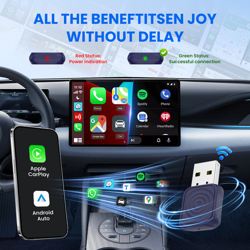 Picture of Carlinkit - Mini Ultra CarPlay Wireless Adapter - Black