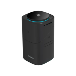 Picture of Porodo 3-in-1 Auto Rotation Wireless Charger - Black