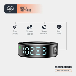 Picture of Porodo 10" Smart Ring with Digital Diplay - Silver