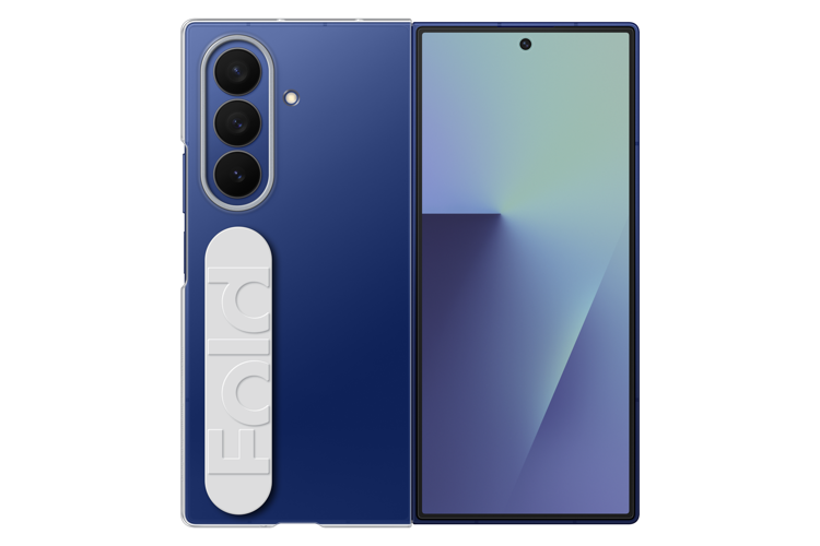 Picture of Samsung Clear Grip Case for Samsung Galaxy Z Fold7 - Transparent