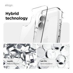 Picture of Elago Hybrid case iPhone17 Clear